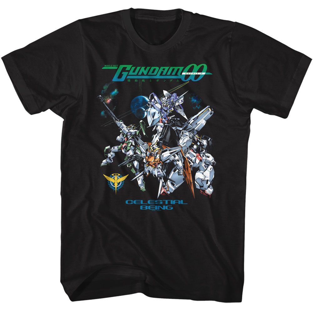 Mobile Suit Gundam - Gundam Celestial Being In Space Boyfriend Tee