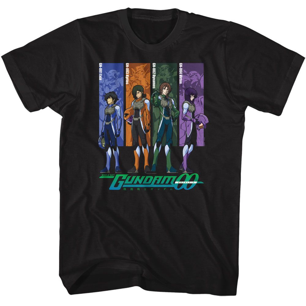 Mobile Suit Gundam - Gundam G00 S1 Rectangles T-Shirt