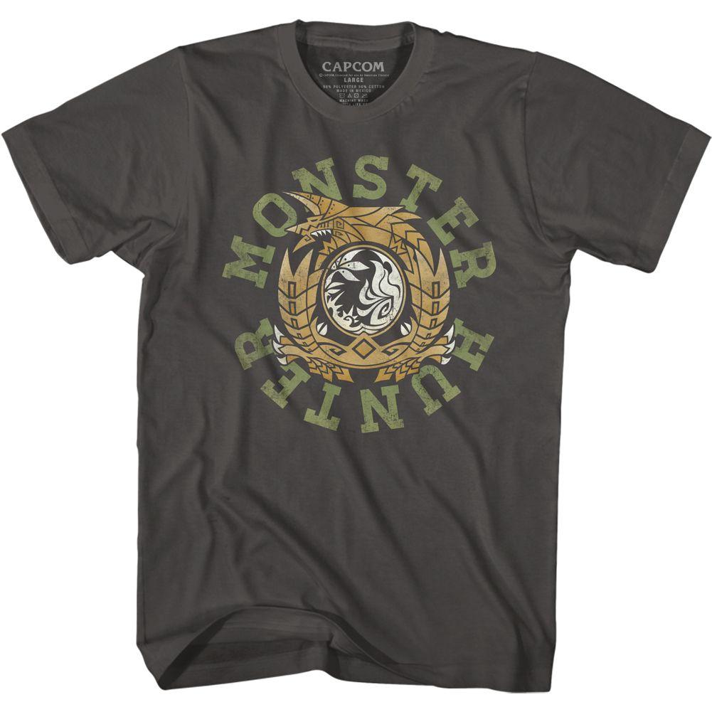 Monster Hunter Monhun Circle Color Boyfriend Tee