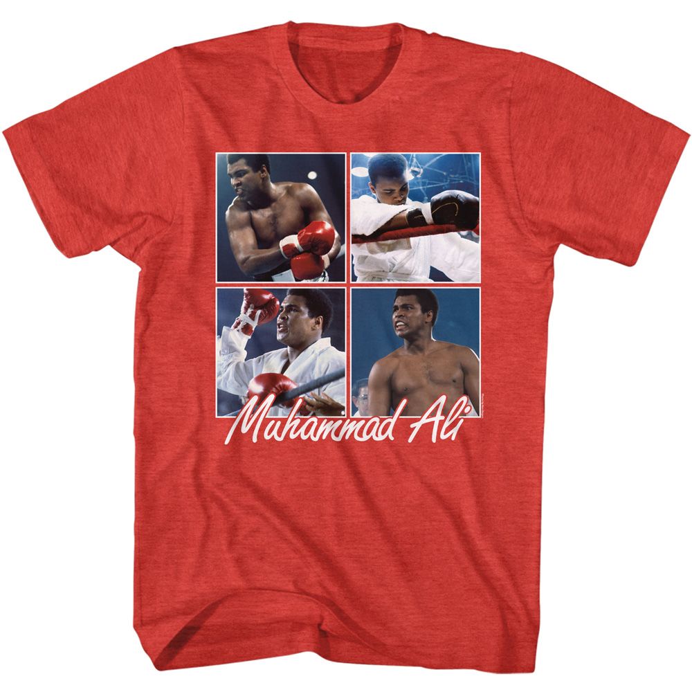 Muhammad Ali - Ali Four Squares Boyfriend Tee