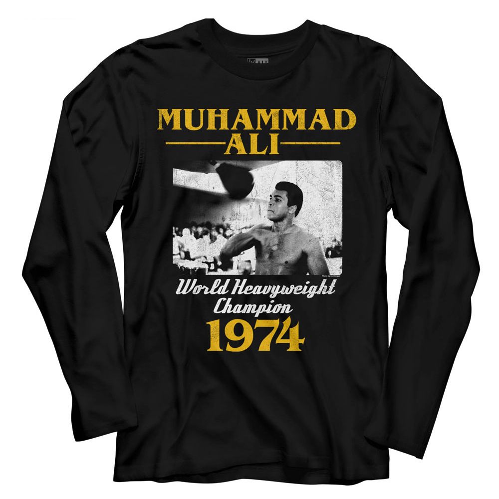 Muhammad Ali - MA74SS Long Sleeve Boyfriend Tee
