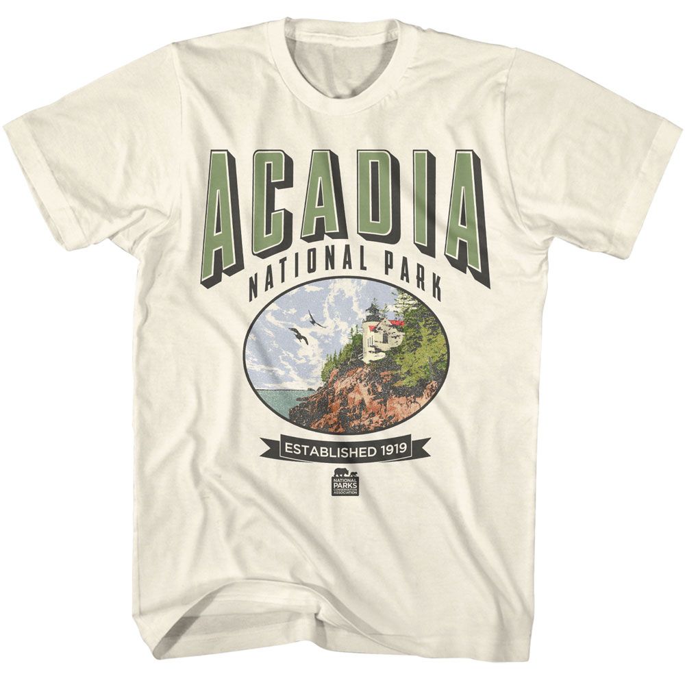 National Parks - Acadia Oval Est 1919 Boyfriend Tee