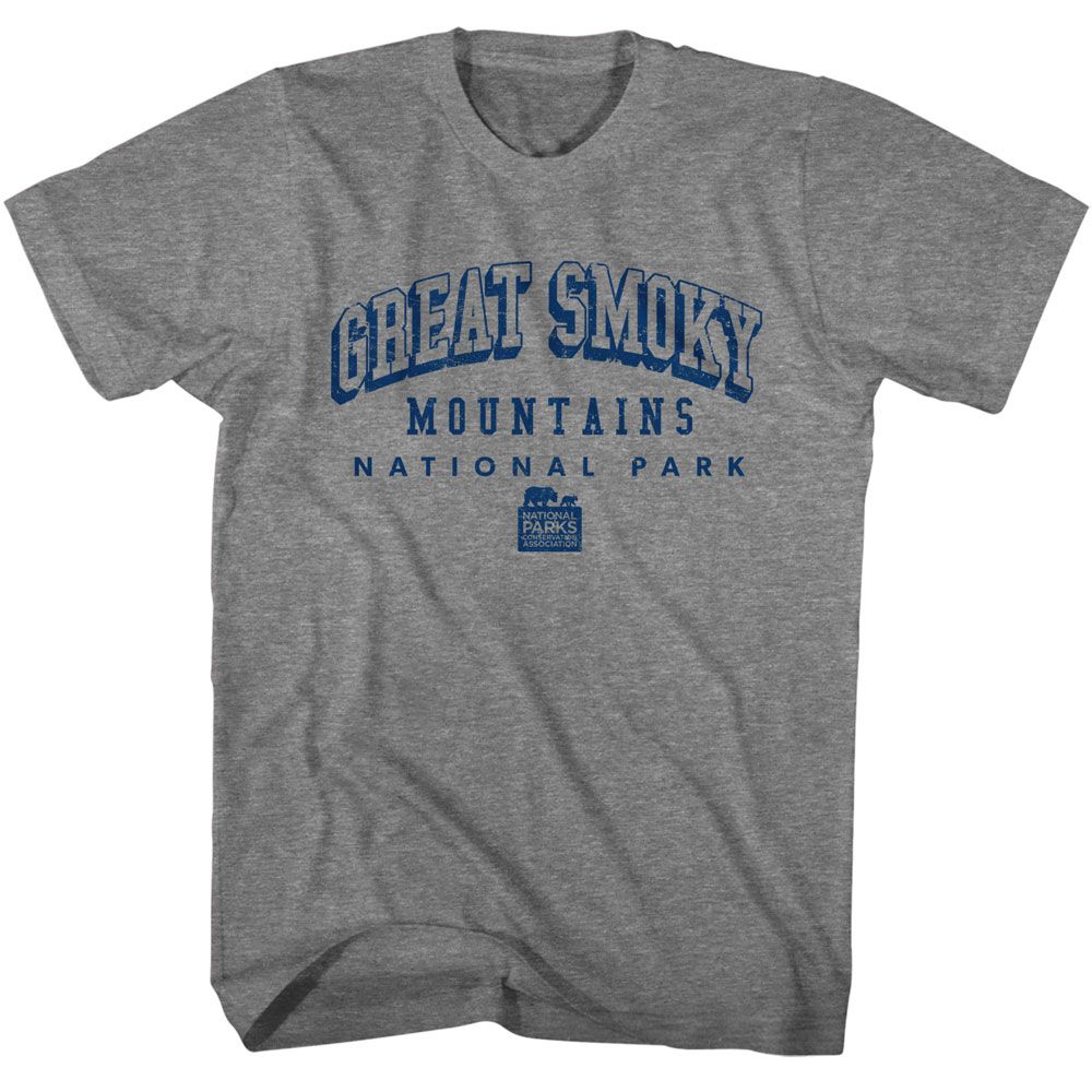 National Parks - Smoky Mtn Collegiate Boyfriend Tee