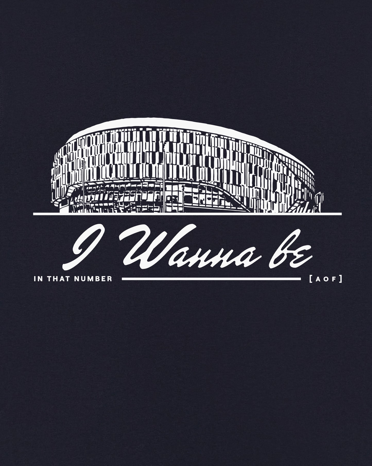 I Wanna Be Stadium Tee