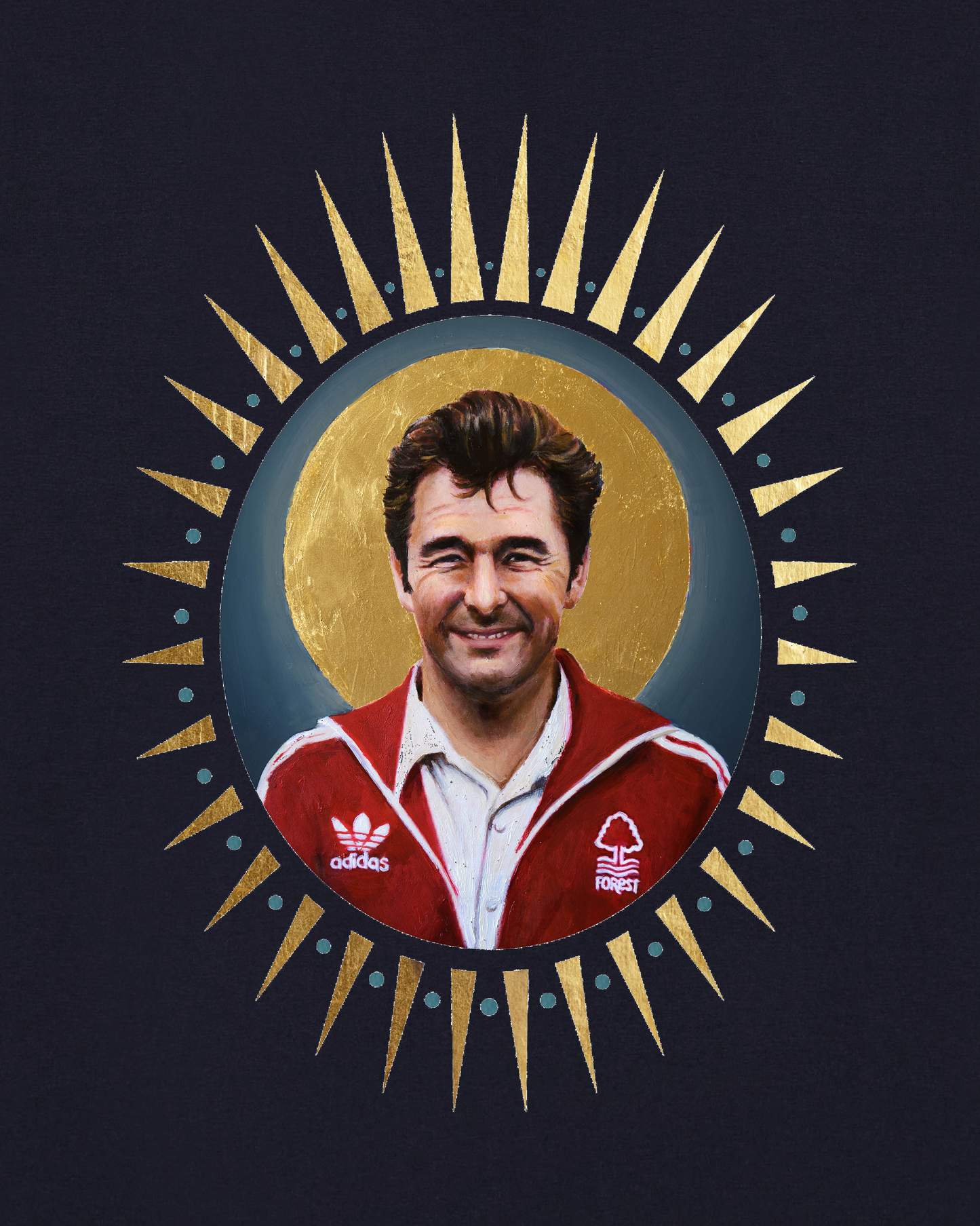 Brian Clough Icon - Tee
