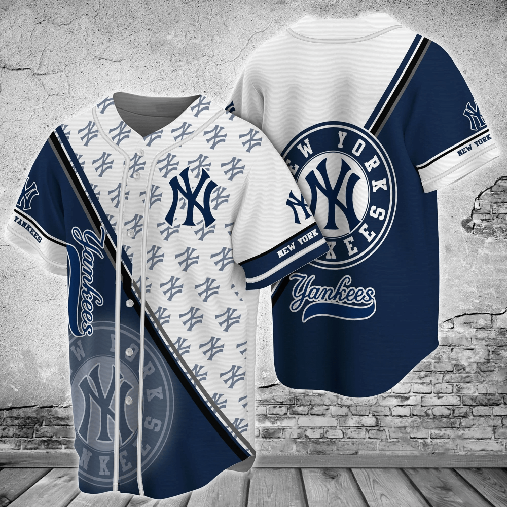 New York Yankees MLB Baseball Jersey Shirt for Fans FVJ - Aopprinter