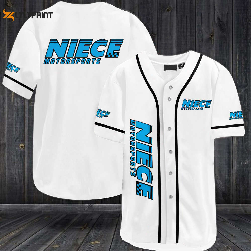 Niece Motorsports Car Team Baseball Jersey - lylyprint.com