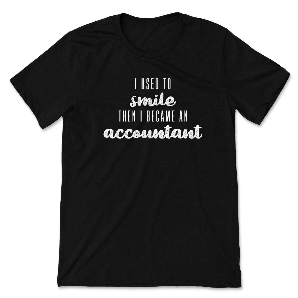 I used to smile then I became an accountant Tee