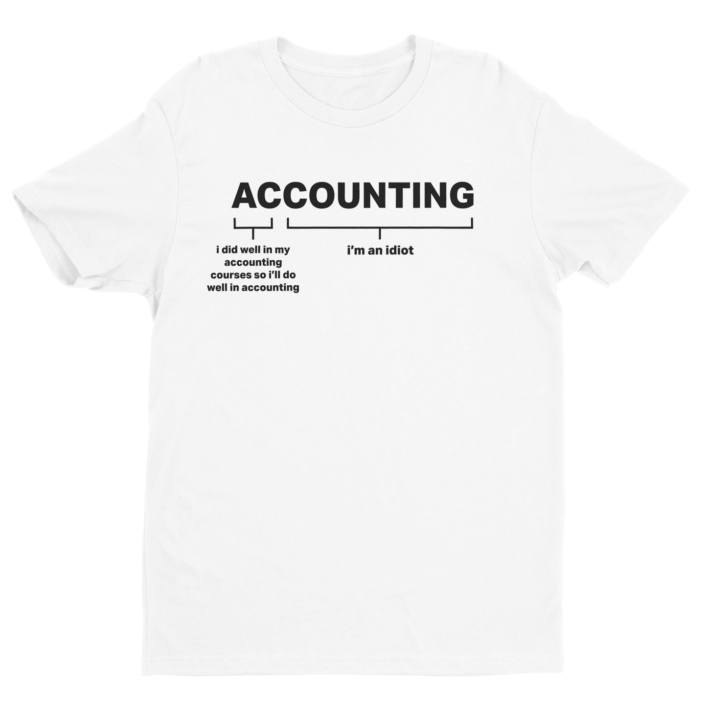 Accounting Idiot Tee