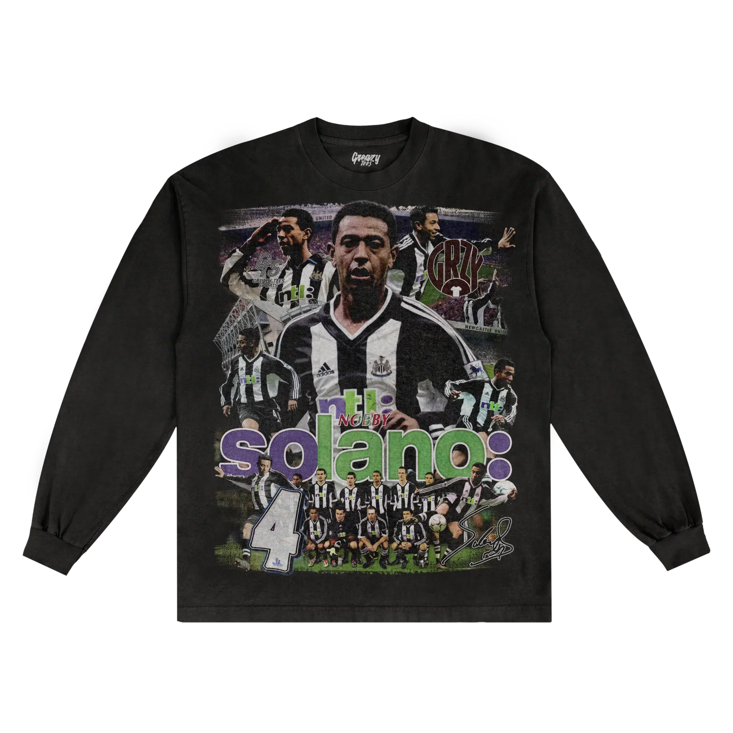 Nolberto Solano Barclaysman Long Sleeved Tee