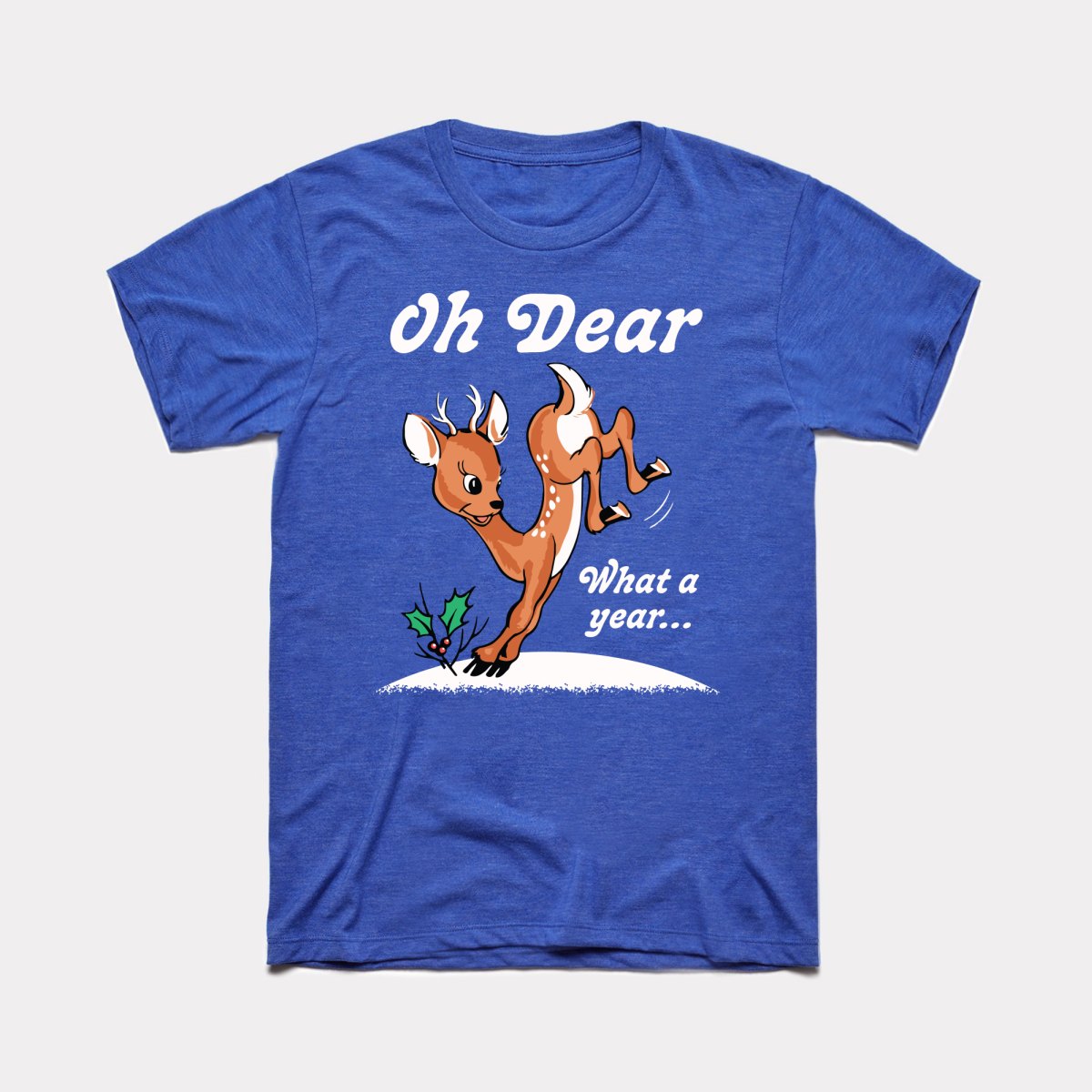 Oh Dear What A Year Adult Unisex Tee