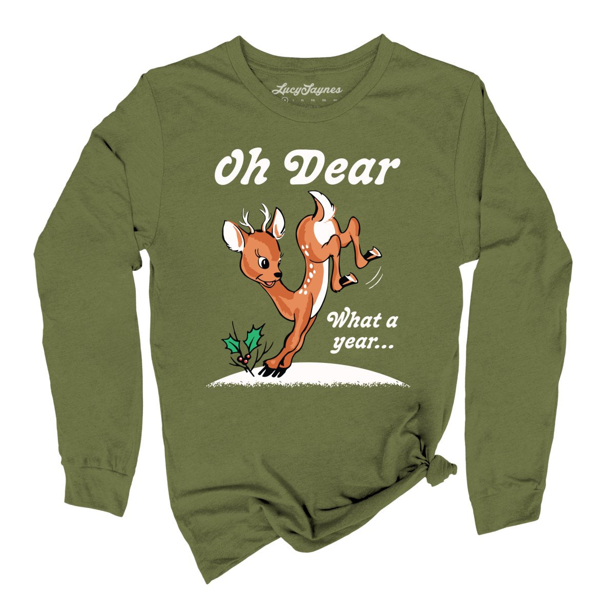 Oh Dear What A Year Long Sleeve Tee