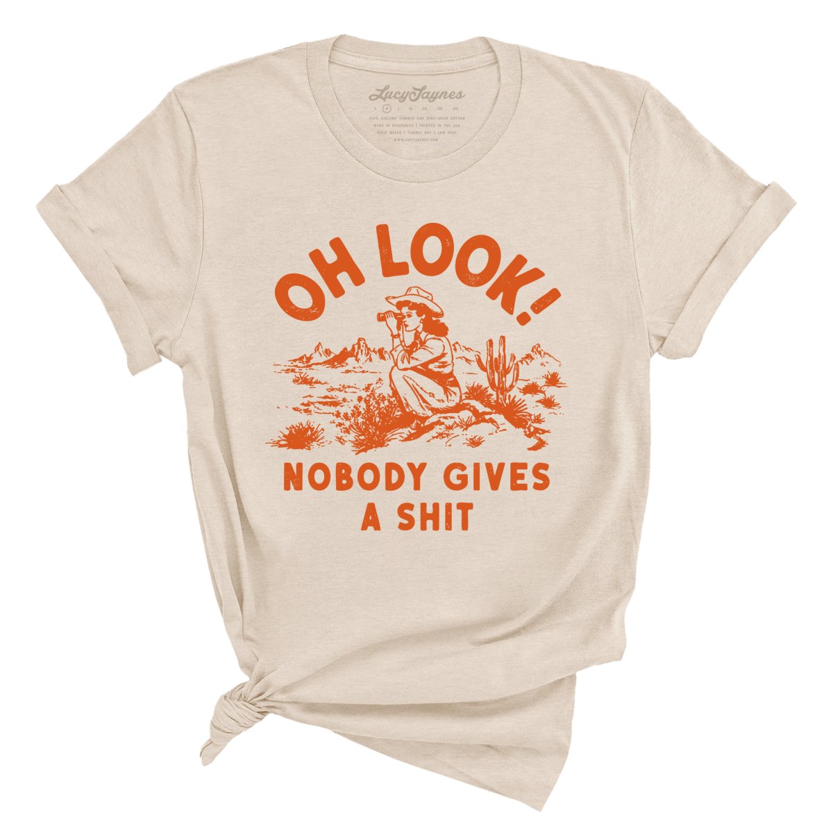 Oh Look Nobody Gives A Shit - Tee