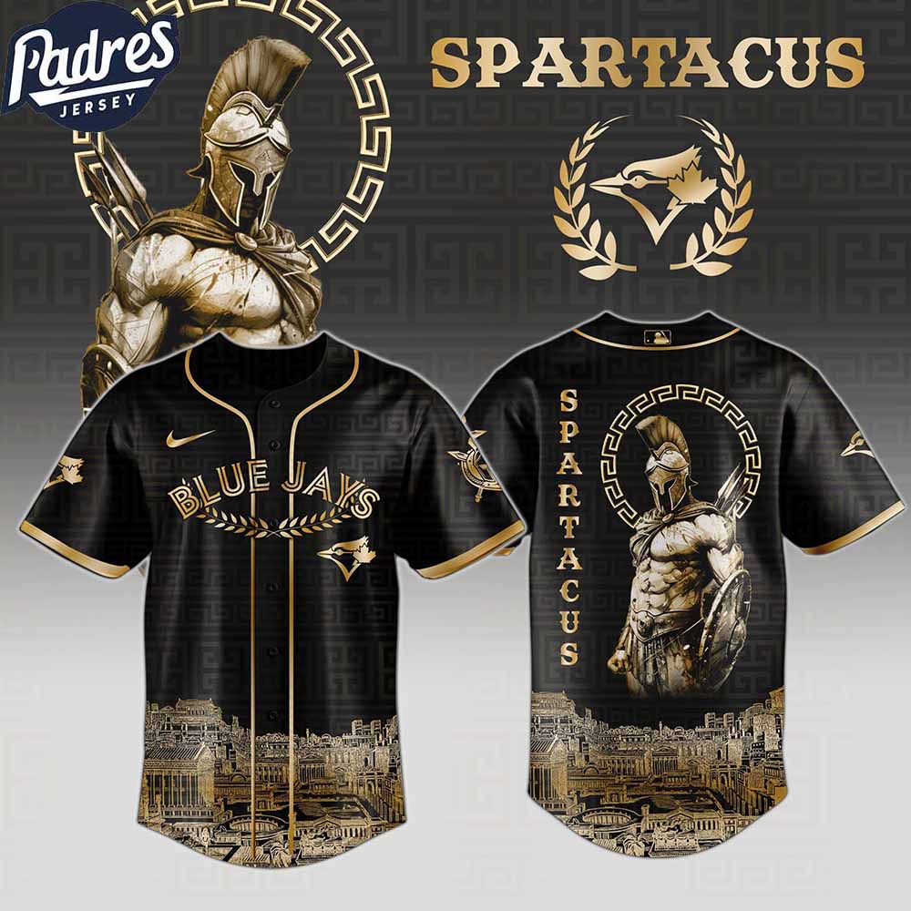 Toronto Blue Jays MLB X Spartacus Custom Baseball Jersey - Padres Jersey Oasis: Elevate Your Baseball Style Game