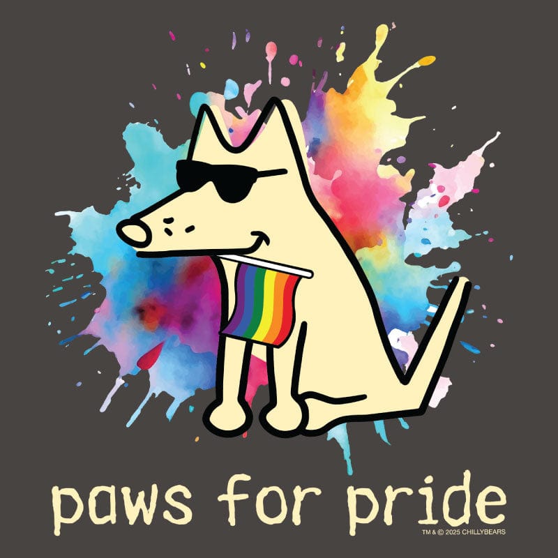 Paws for Pride - Ladies Curvy V-Neck Tee