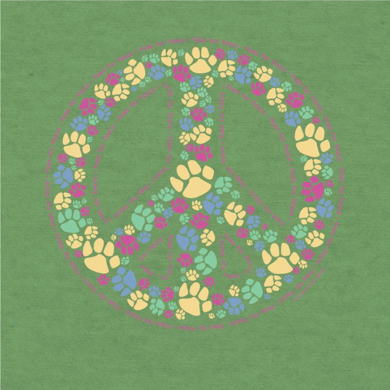 Paws For Peace - Lightweight Tee