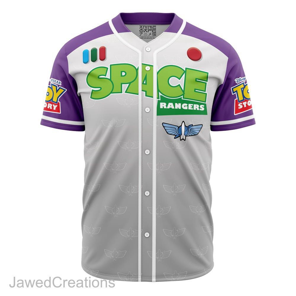 Personalize Toy Story Buzz Lightyear Baseball Jersey - lylyprint.com