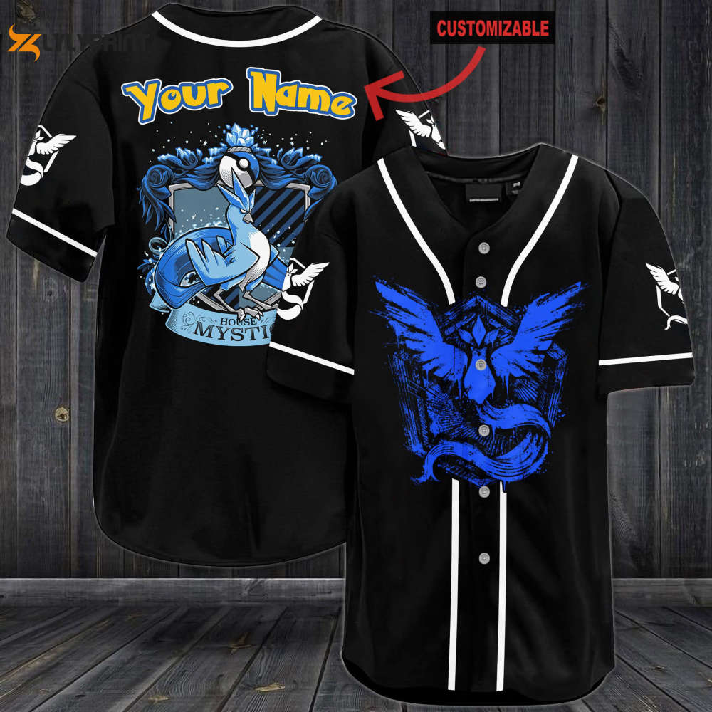 Personalized Articuno Mystic Baseball Jersey - lylyprint.com