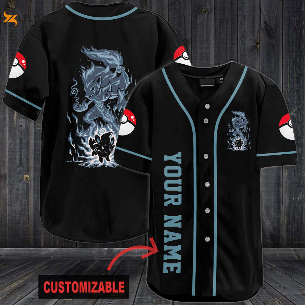 Personalized Delphox Baseball Jersey - lylyprint.com