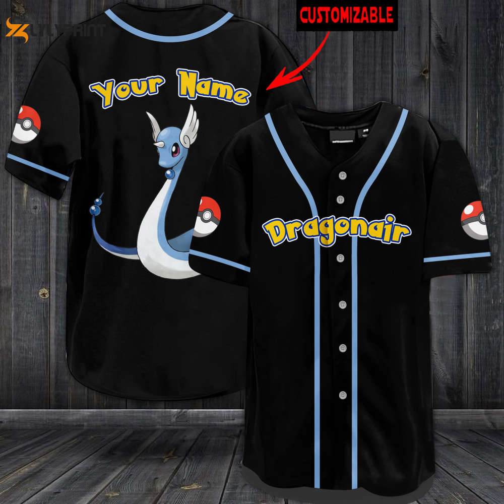 Personalized Dragonair Baseball Jersey - lylyprint.com