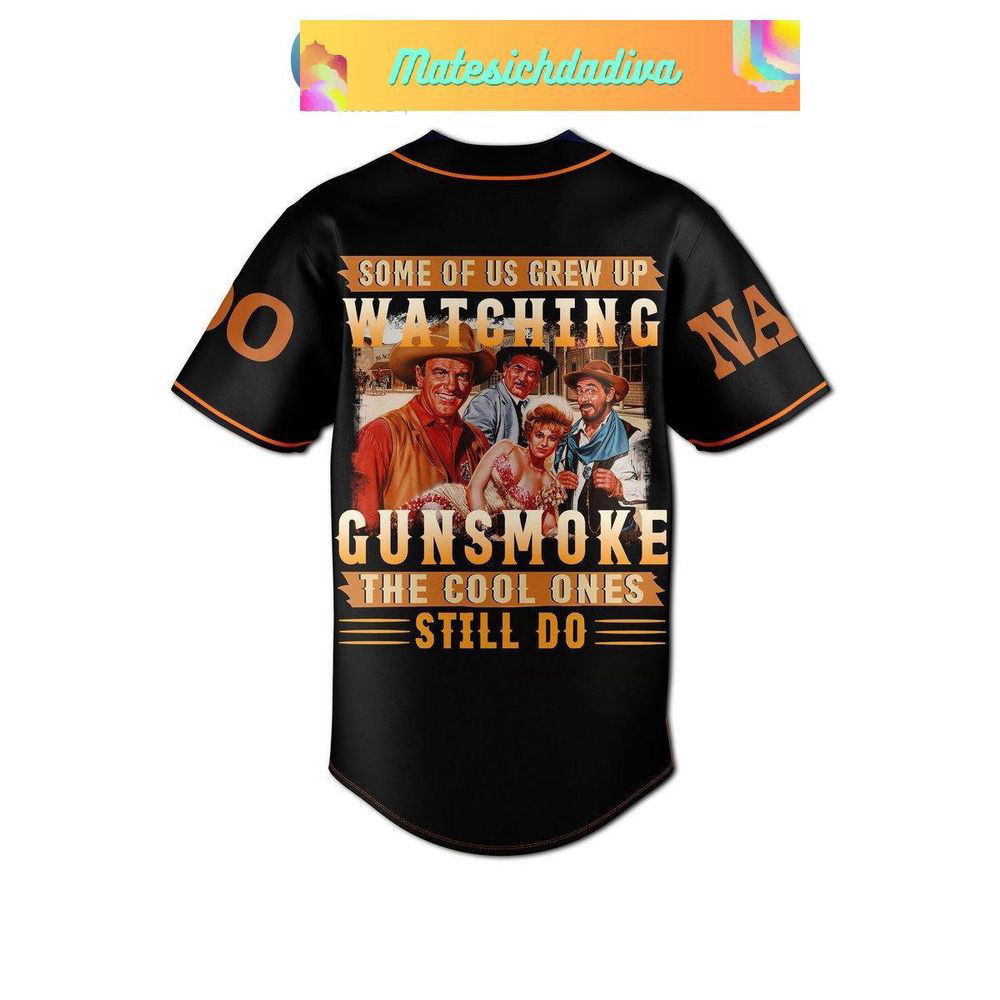 Personalized Gunsmoke Baseball Jersey For Men Women - lylyprint.com