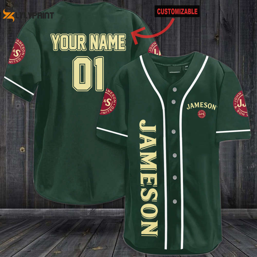 Personalized Jameson Baseball Jersey - lylyprint.com