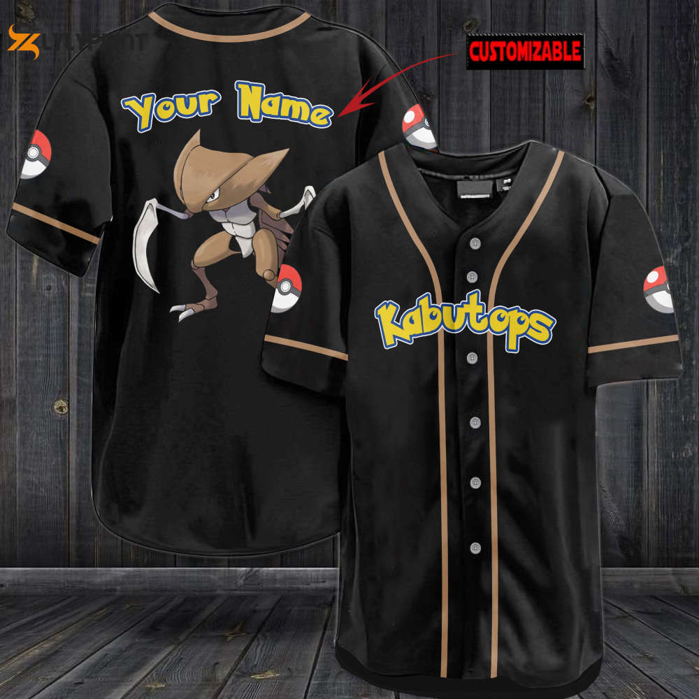 Personalized Kabutops Baseball Jersey - lylyprint.com