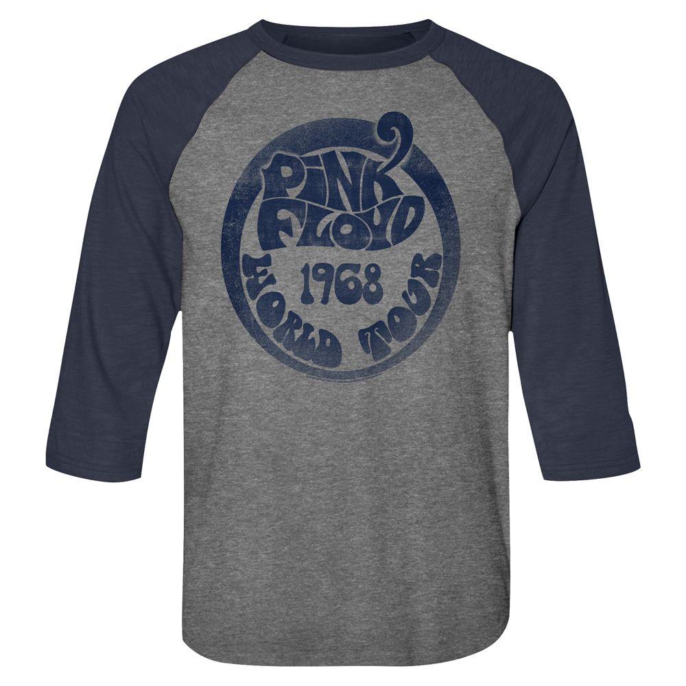 Pink Floyd 1968 World Tour Baseball Shirt
