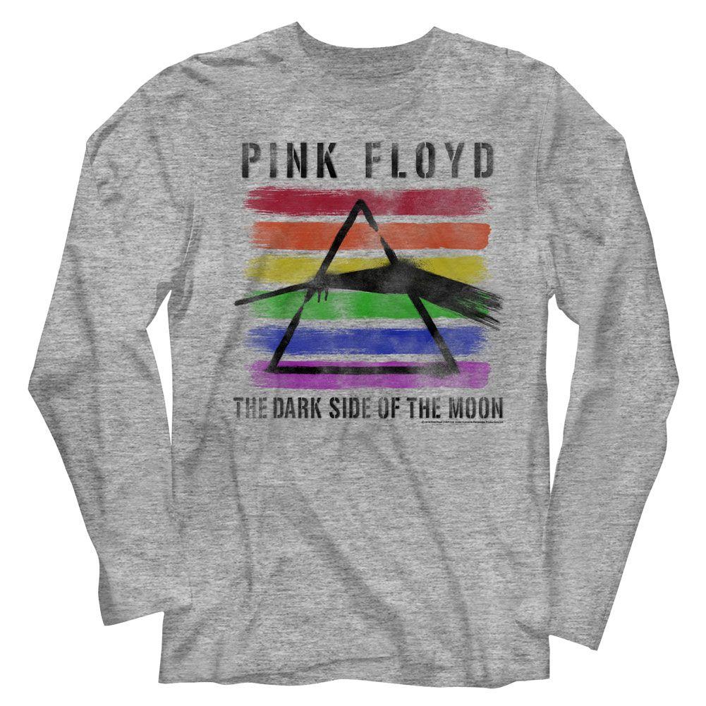 Pink Floyd Blk Light Long Sleeve Boyfriend Tee