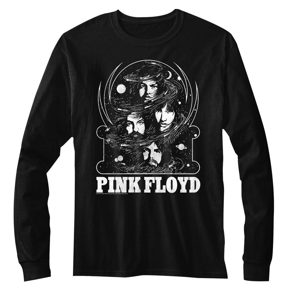 Pink Floyd Full Of Stars Long Sleeve Boyfriend Tee