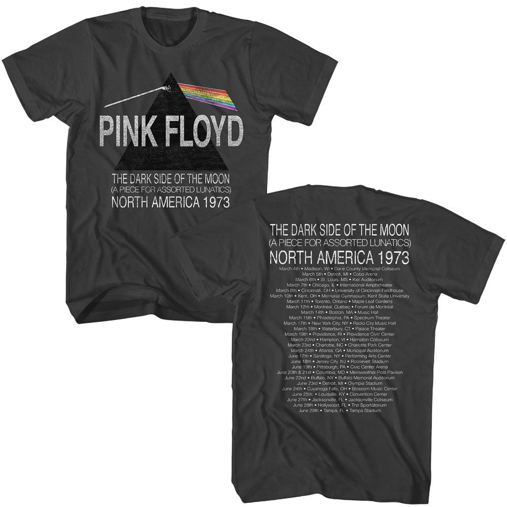 Pink Floyd - North America 1973 2 Sides T-Shirt
