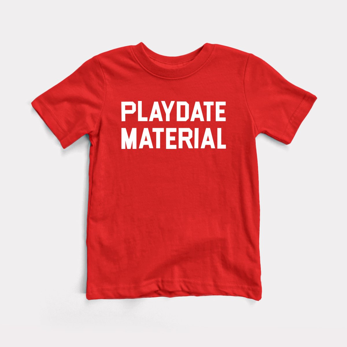 Playdate Material Youth Tee