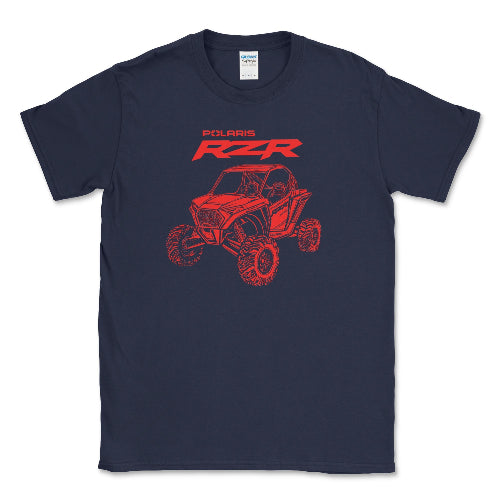 Polaris RZR Big and Tall Tee for Comfort and Durability