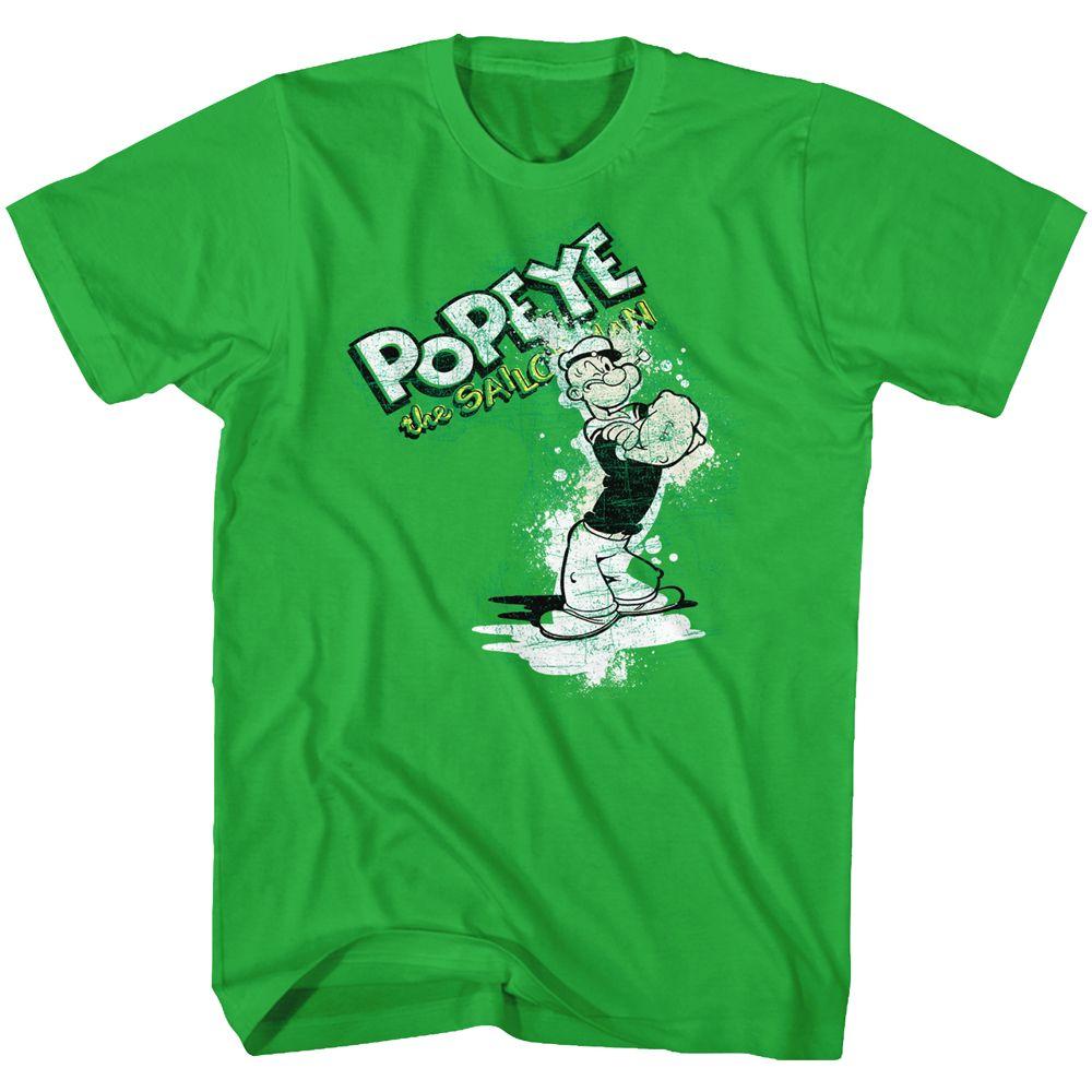 Popeye Popeye Splat Boyfriend Tee