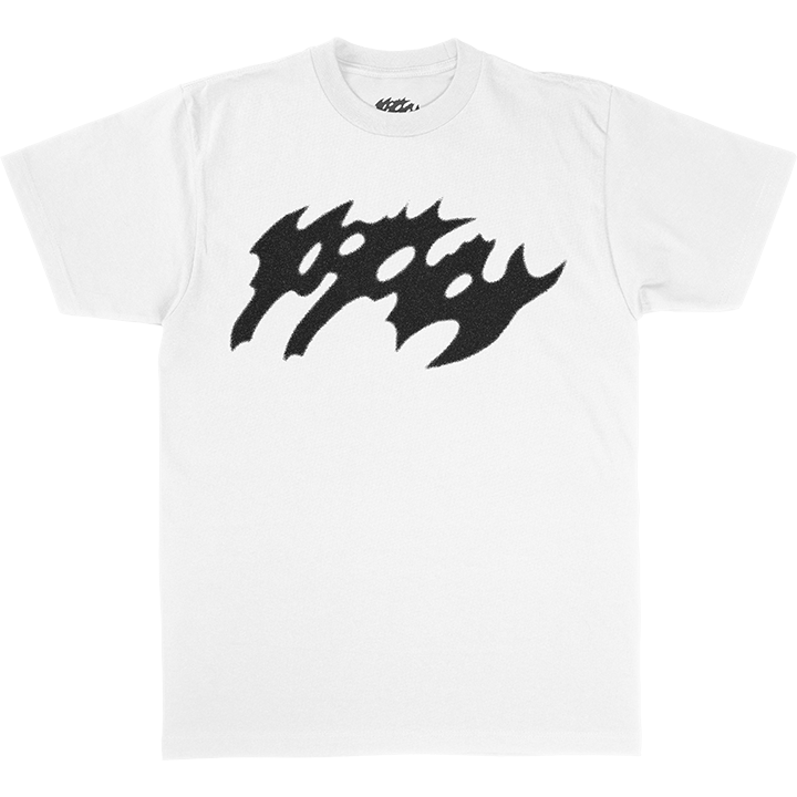 Poppy / Logo Tee (White)