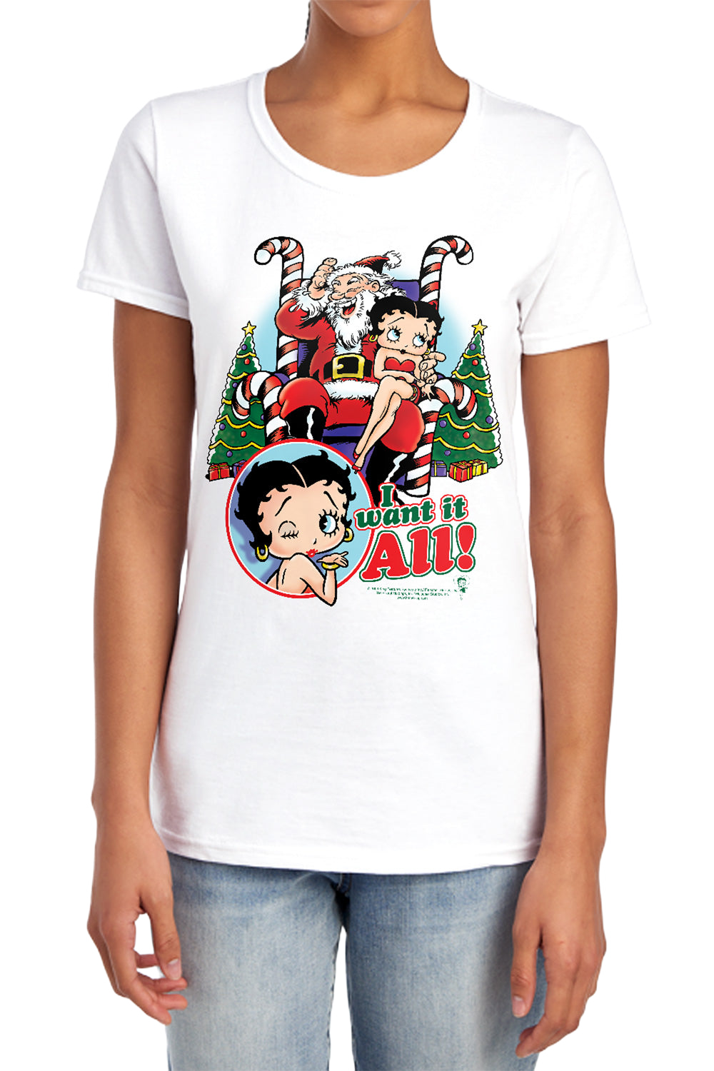 Betty Boop I Want It All - Women's T-Shirt