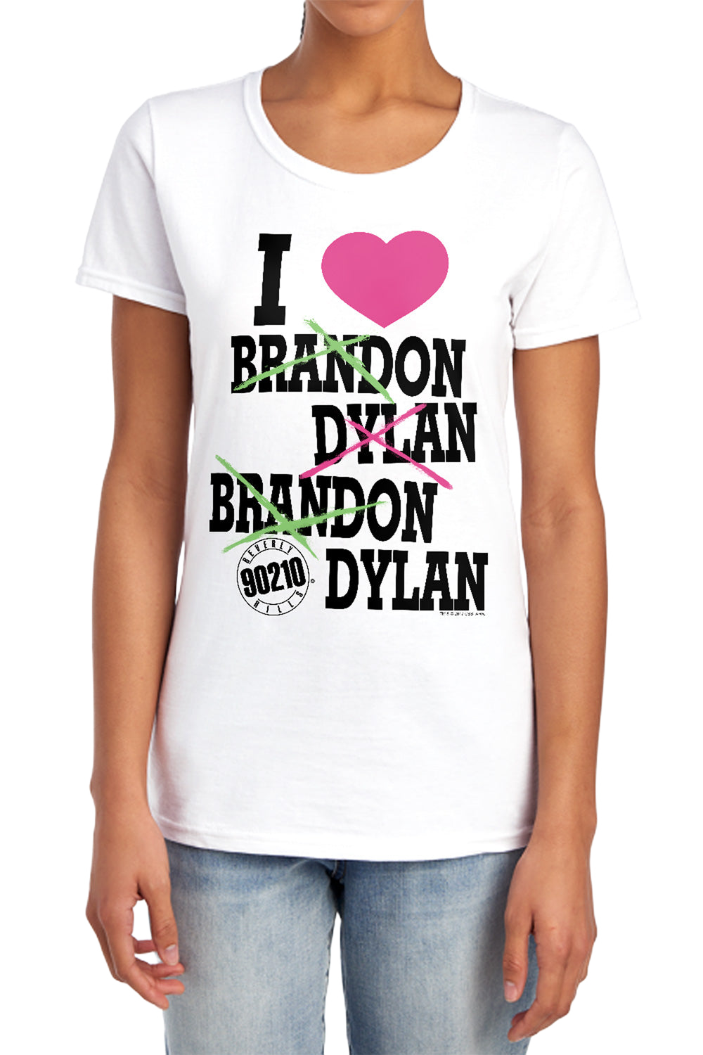 Beverly Hills 90210 I Heart 90210 - Women's T-Shirt