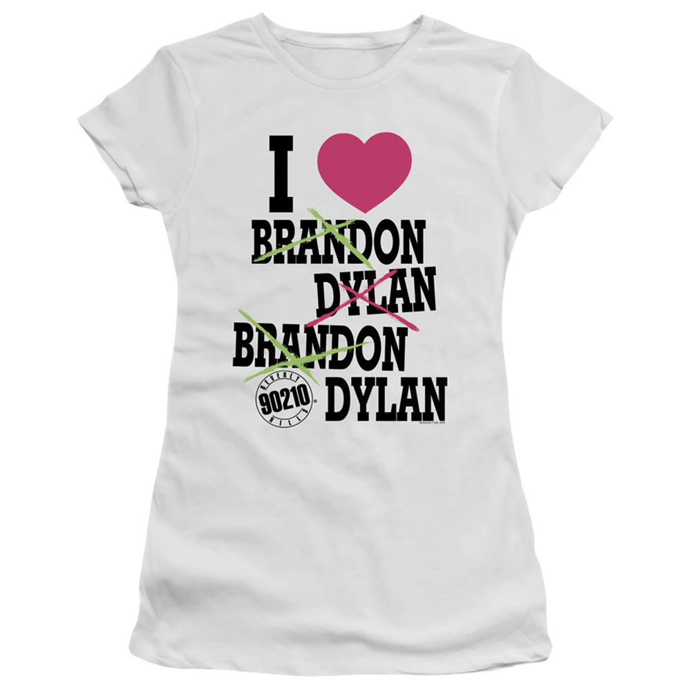 Beverly Hills 90210 I Heart 90210 - Juniors T-Shirt