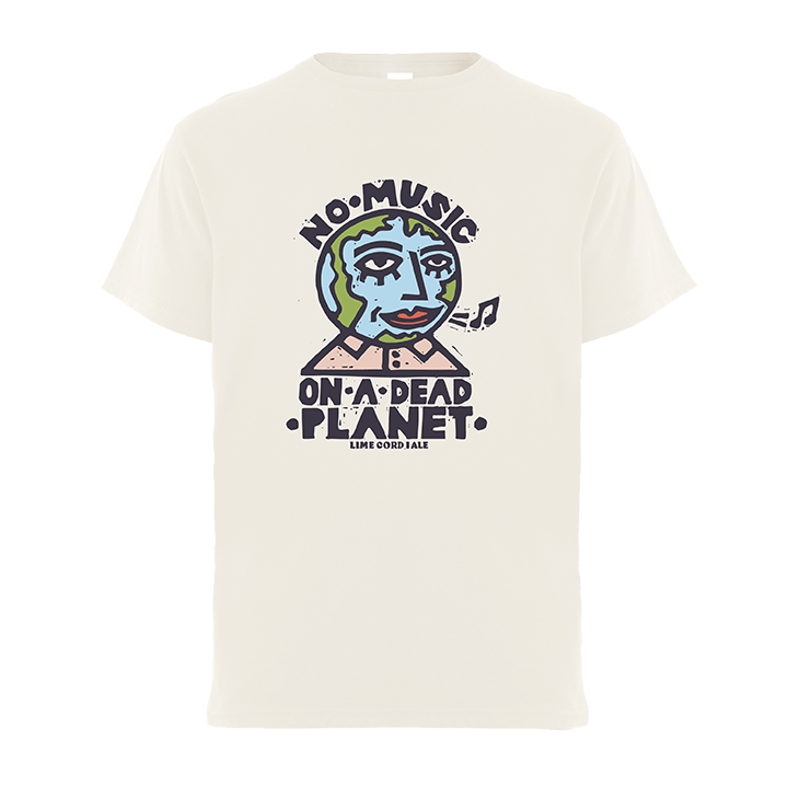Lime Cordiale / No Music On A Dead Planet Tee (Ecru)