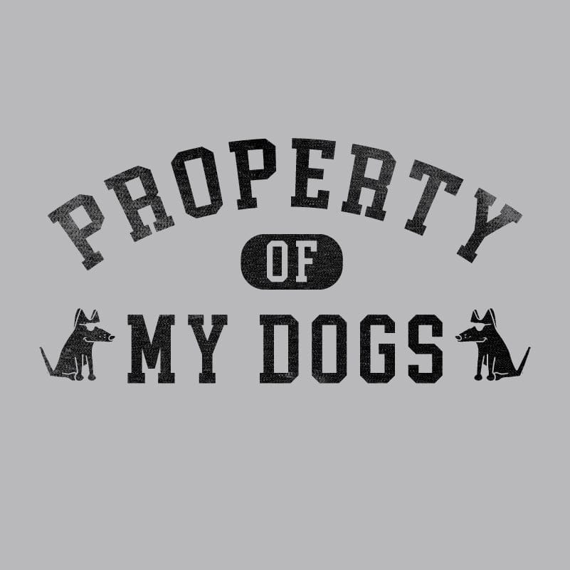 Property of my Dog(s) - Baseball T-Shirt