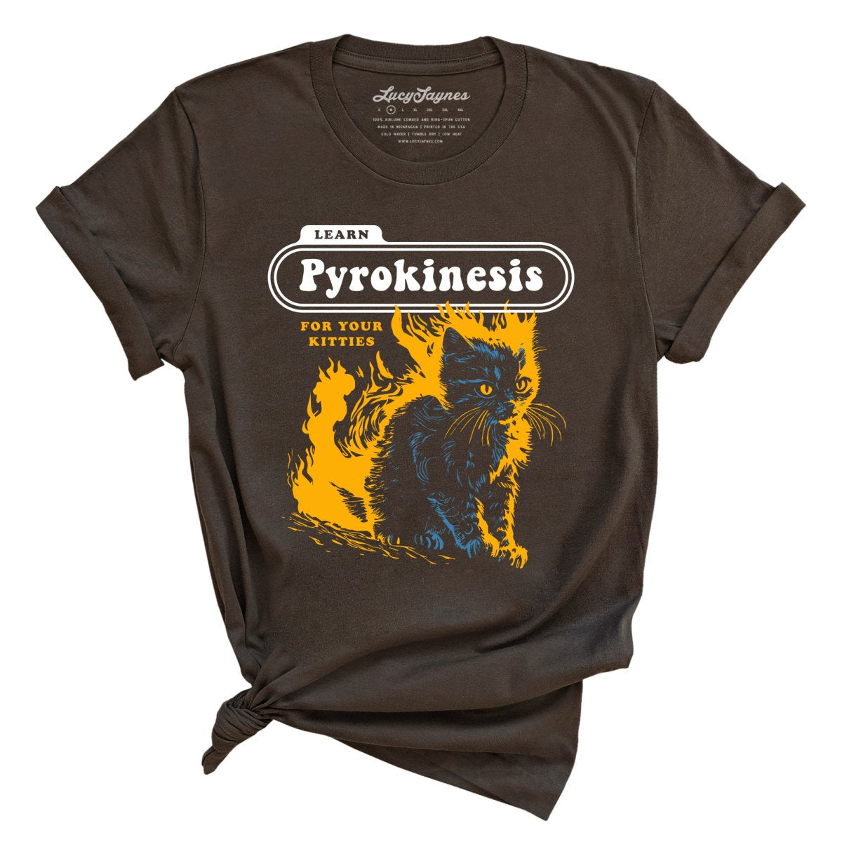 Pyrokinesis for Kitties Tee