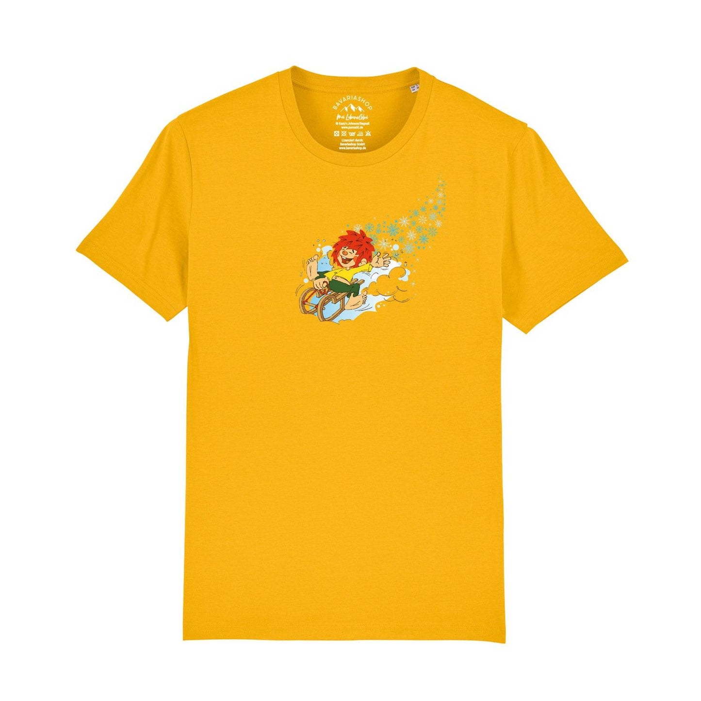 ®Pumuckl Herren T-Shirt "Winter-Kobold"