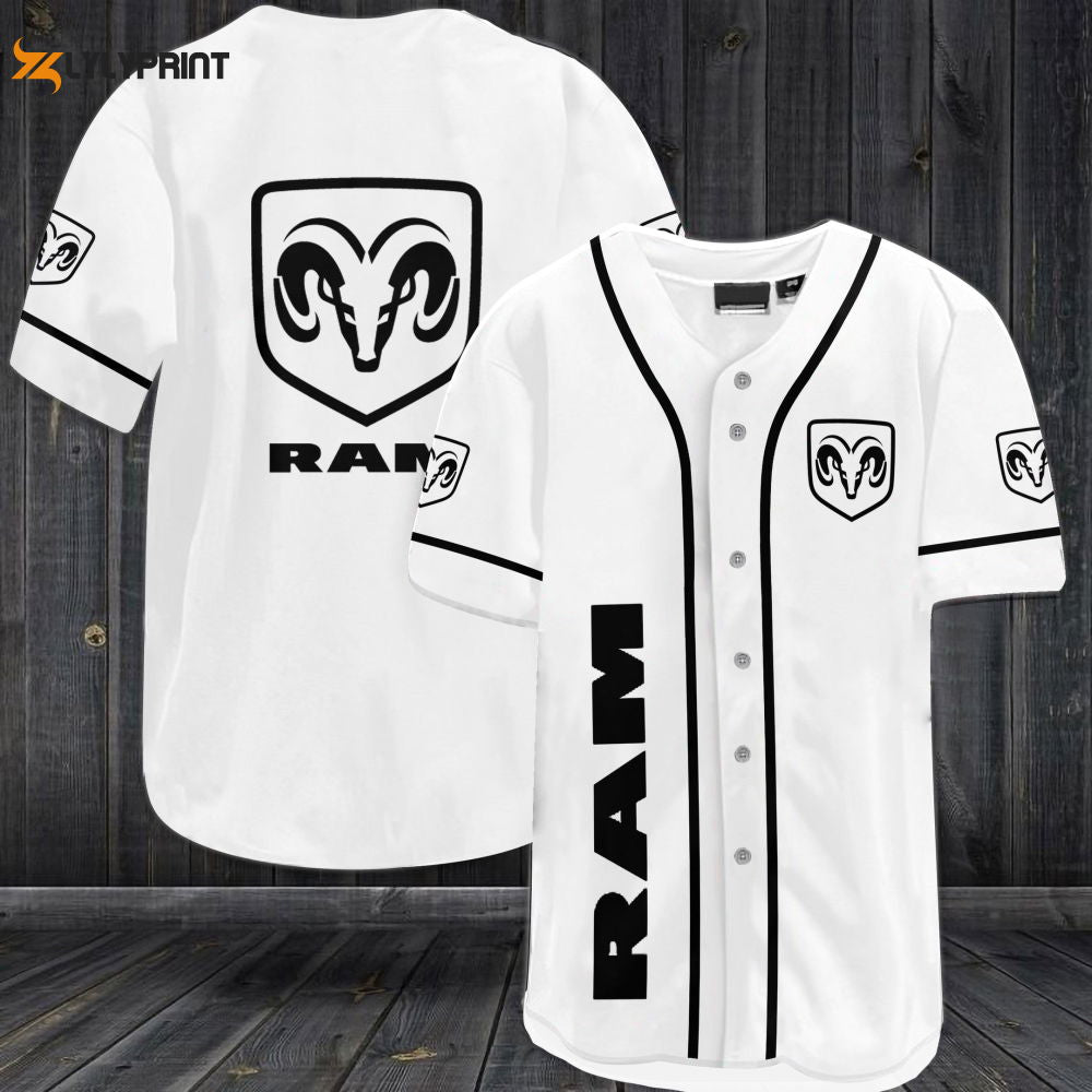 Ram Racing Baseball Jersey - lylyprint.com