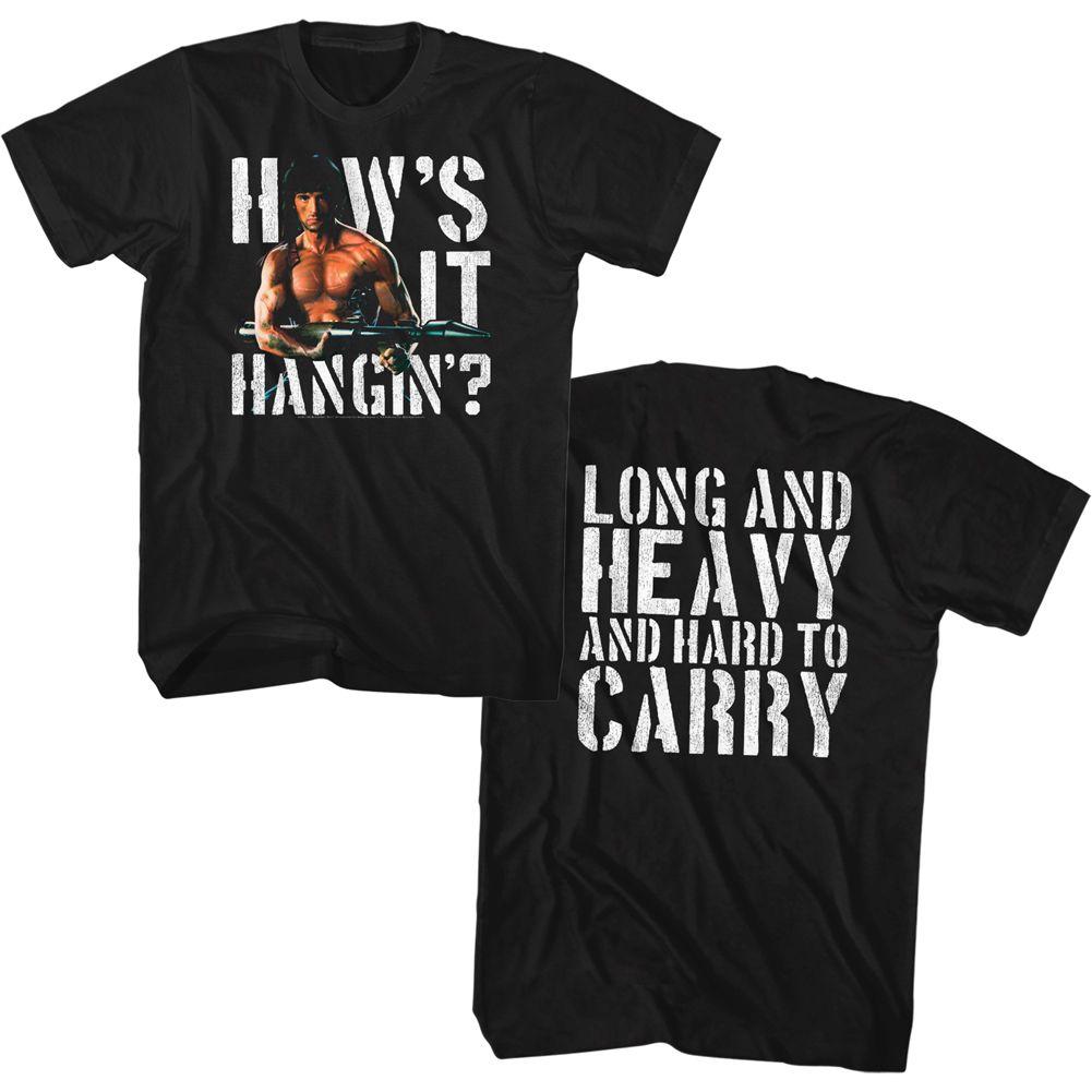 Rambo How'S It Hangin'? T-Shirt