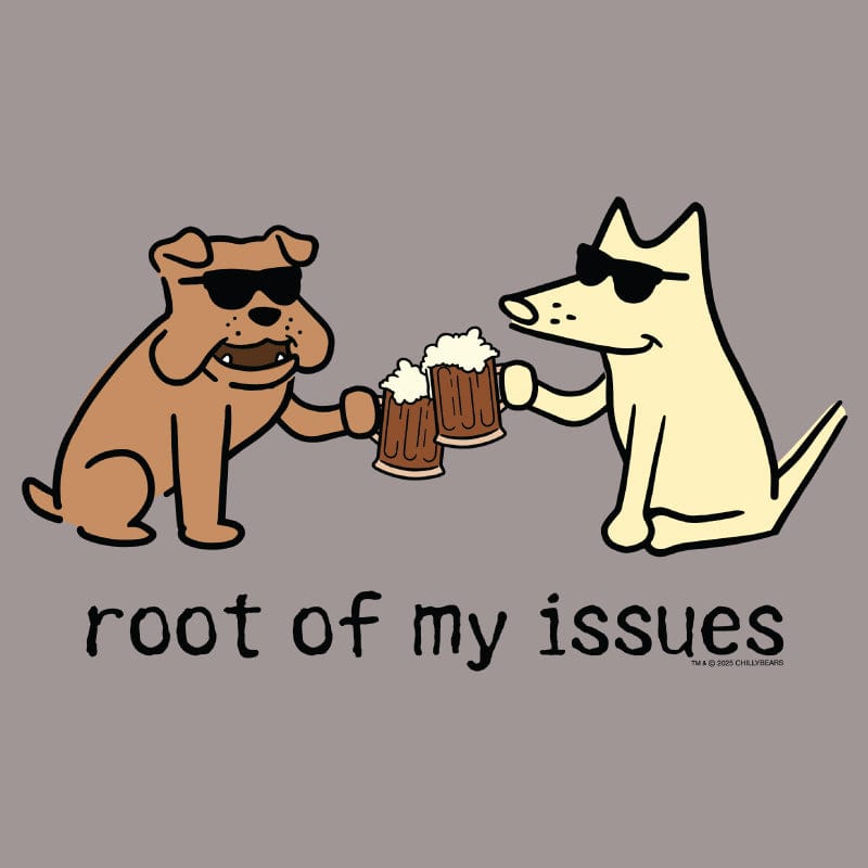 Root of my Issues - Ladies Curvy V-Neck Tee