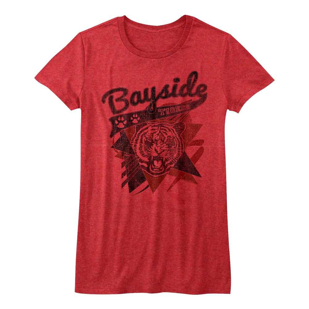 Saved By The Bell Sharp Tigers Womens T-Shirt