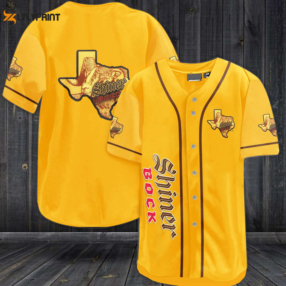 Shiner Bock Baseball Jersey - lylyprint.com