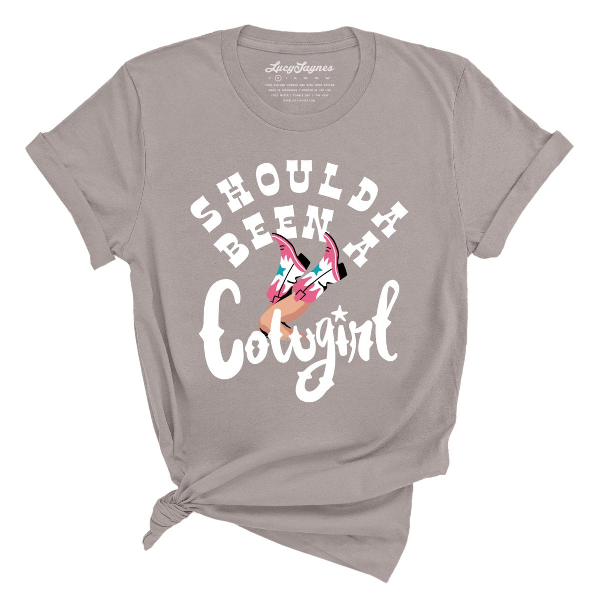 Should of Been a Cowgirl Tee