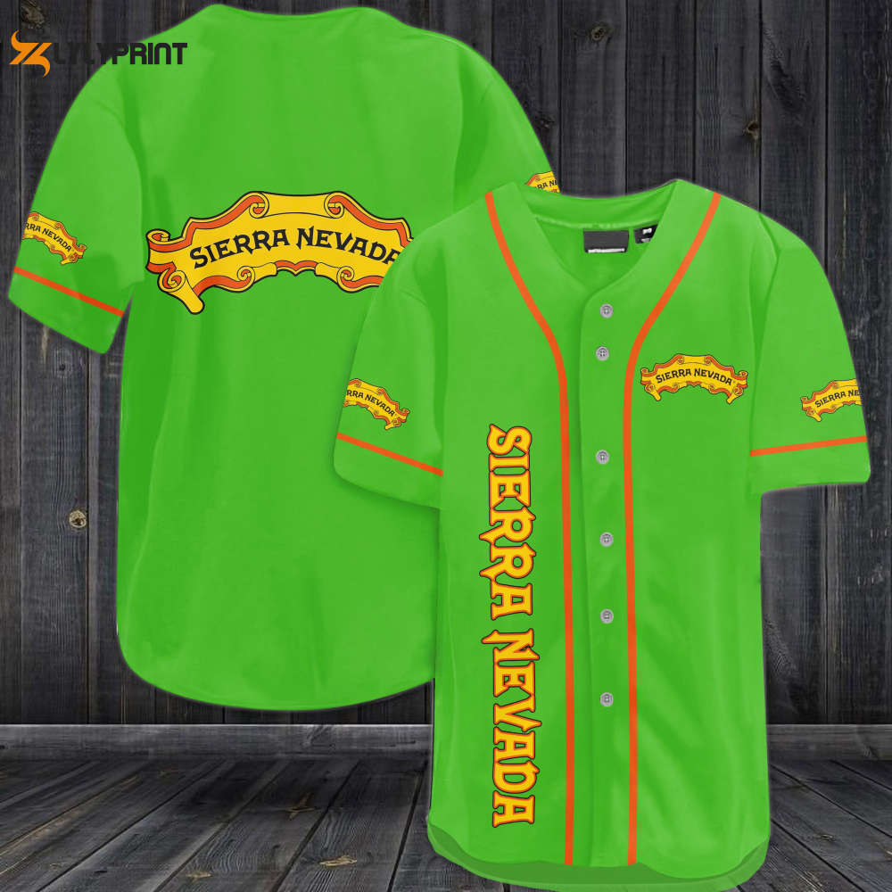 Sierra Nevada Beer Baseball Jersey - lylyprint.com