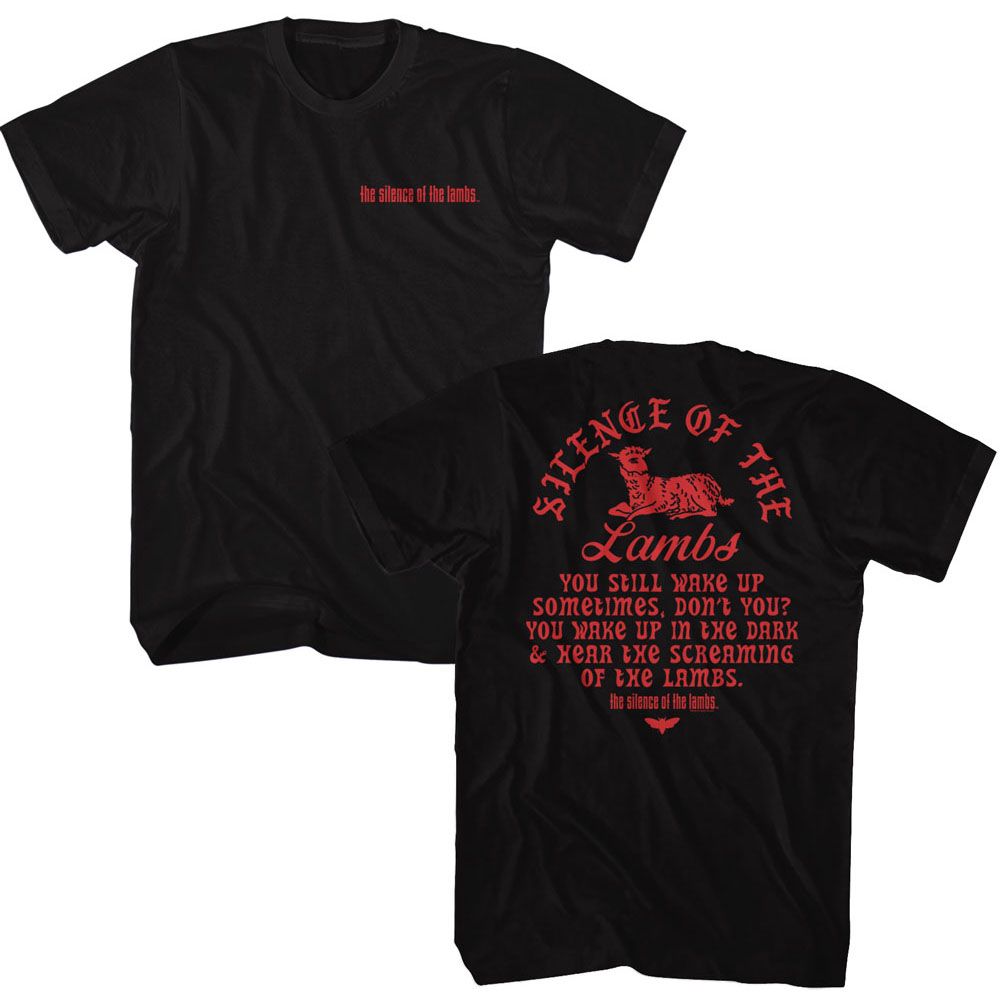 Silence Of The Lambs - Silence Lamb Front And Back T-Shirt